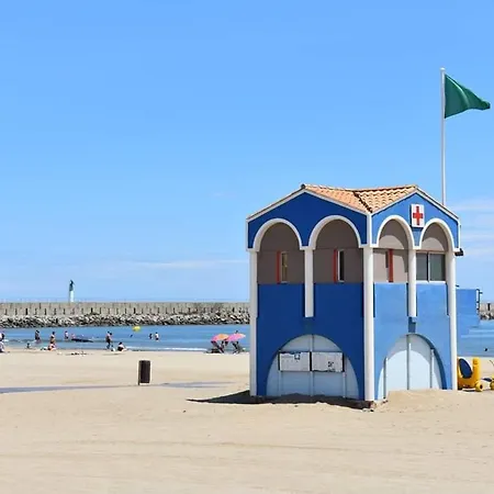 Apartment T3 Spacieux Climatise - 5 Pers - Pres Plage, Centre & Animations - Parking Prive - Fr-1-797-22 Port-la-Nouvelle